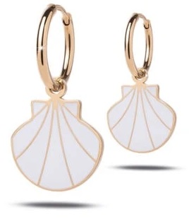 MJ POST 350 CERCHIETTO ORO CON PENDENTE CONCHIGLIA