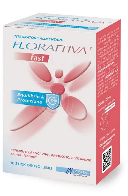 Florattiva Integratore Fermenti Lattici 10 Stick