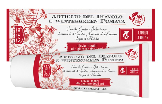 I RIMEDI DI HELAN ARTIGLIO DIAVOLO WINTERGREEN POMATA 75 ML