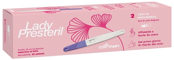 TEST DI GRAVIDANZA LADY TEST 2 PEZZI