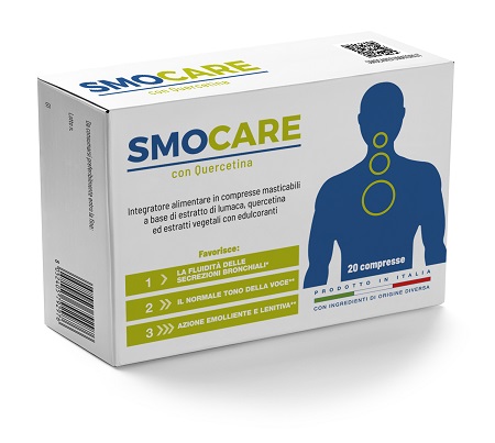 SMOCARE FUMATORI 20 COMPRESSE CON QUERCETINA