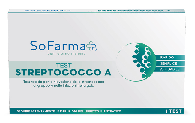 TEST RAPIDO STREPTOCOCCO A SOFARMAPIU'