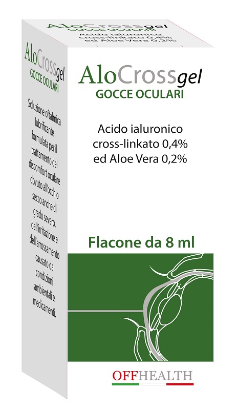 Alocross Gel Collirio Lubrificante Occhi Secchi 8 ml