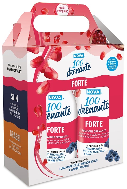 NOVA 100 DRENANTE FORTE MIRTILLO BIPACK 2 X 300 ML