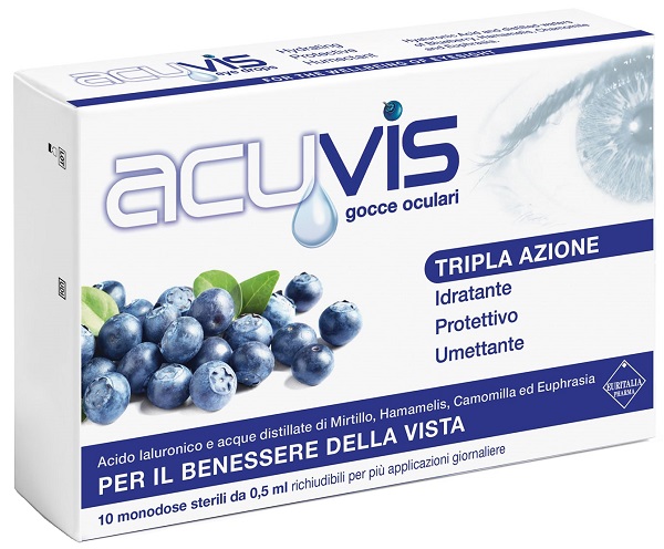 ACUVIS GOCCE OCULARI 10X0,5ML