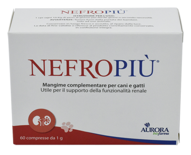 Nefropiù Integratore Renale Cani e Gatti 60 Compresse