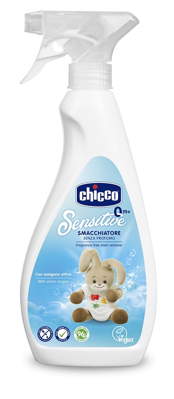 Chicco Sensitive Smacchiatore Spray per Tessuti 500 ml