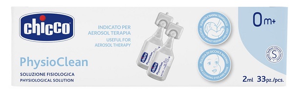 Chicco Physioclean Soluzione Fisiologica 33 Pezzi