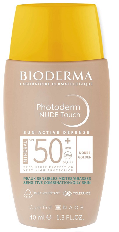 BIODERMA PHOTODERM MINERAL NUDE TOUCH DORE SPF50+ 40 ML