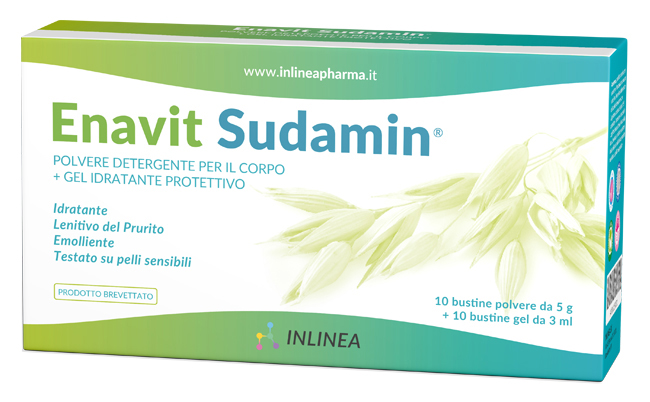 ENAVIT SUDAMIN 10 BUSTINE POLVERE DA 5 G + 10 BUSTINE GEL DA3 ML
