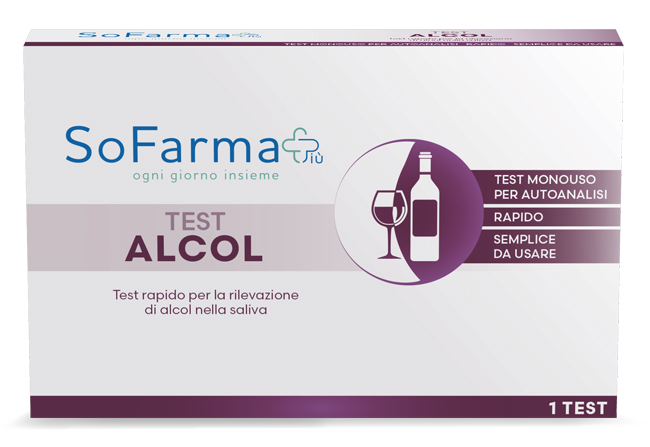 TEST RAPIDO SOFARMAPIU' ALCOL AUTODIAGNOSTICO