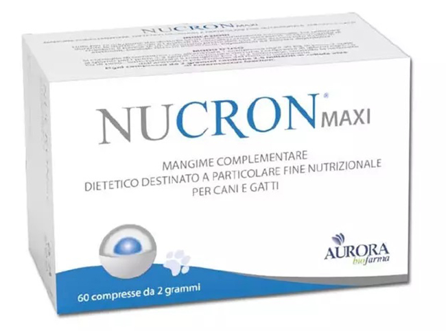 Nucron Maxi Mangime Complementare Cani e Gatti 60 Compresse