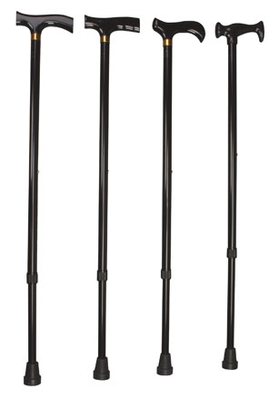 BASTONE IN ALLUMINIO REGOLABILE CON MANICO T