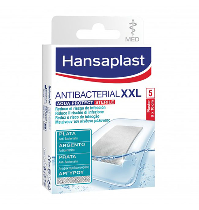 HANSAPLAST MED AQUA PROTECT WOUND CARE MEDICAZIONE 80X100 CM5 PEZZI