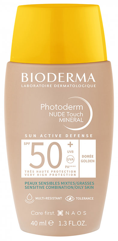 BIODERMA PHOTODERM NUDE TOUCH DORE' SPF50+ 40 ML