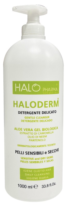 HALODERM DETERGENTE DELICATO 1 L FLACONE HDPE2 TAPPO C/PP92