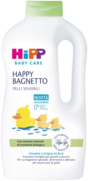 HIPP BABY CARE HAPPY BAGNETTO FORMATO FAMIGLIA FUN 1000 ML
