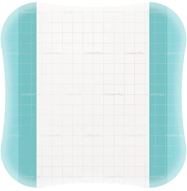 MEDICAZIONE SPECIALE ATTIVA TRASPARENTE CON IDROCOLLOIDE COMFEEL PLUS 20X20 CM 5 PEZZI