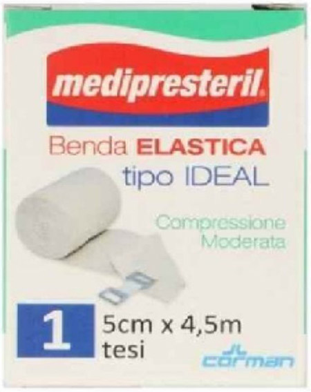 BENDA MEDIPRESTERIL COMPRESSIONE FORTE M4,5X8CM TESI