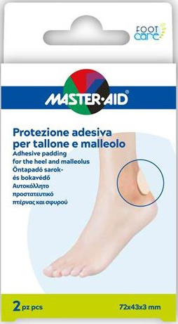 MASTER-AID FOOT CARE PROTEZIONE TALLONE/MALLEOLI 2 PEZZI
