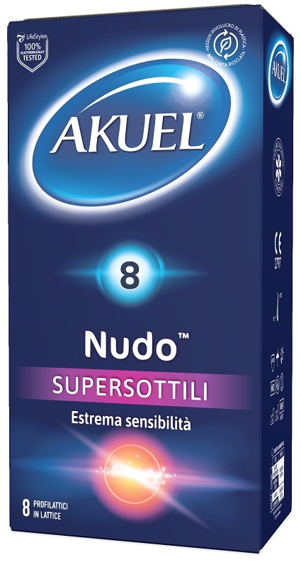 PROFILATTICO AKUEL NUDO SUPERSOTTILE 8 PEZZI