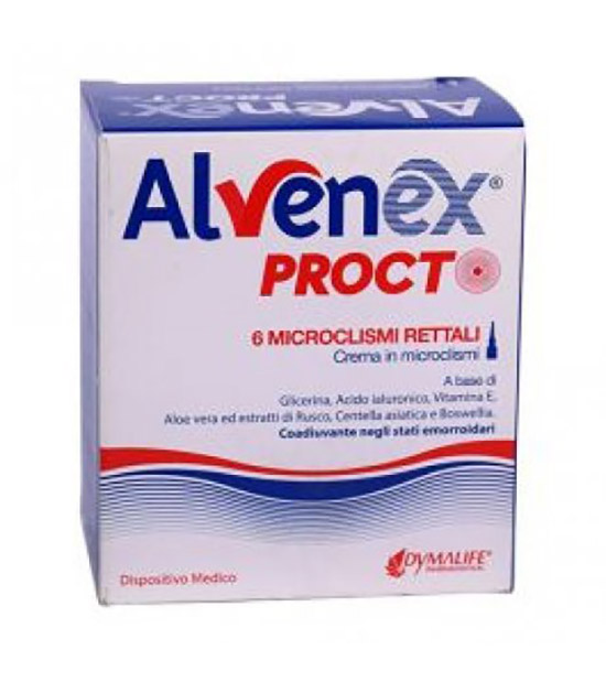 ALVENEX PROCTO MICROCLISMA 6 PEZZI DA 8 G