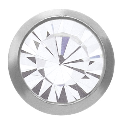 SYSTEM75 BRILLANTINO CRISTALLO 3MM ACCIAIO
