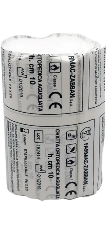 BENDA OVATTA AGUGLIATA 10X400 CM 1 PEZZO