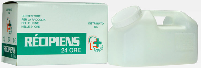 CONTENITORE PER URINA NELLE 24H
