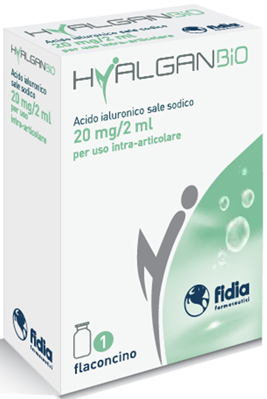 FLACONE PER SIRINGA INTRA-ARTICOLARE 20MG 2 ML