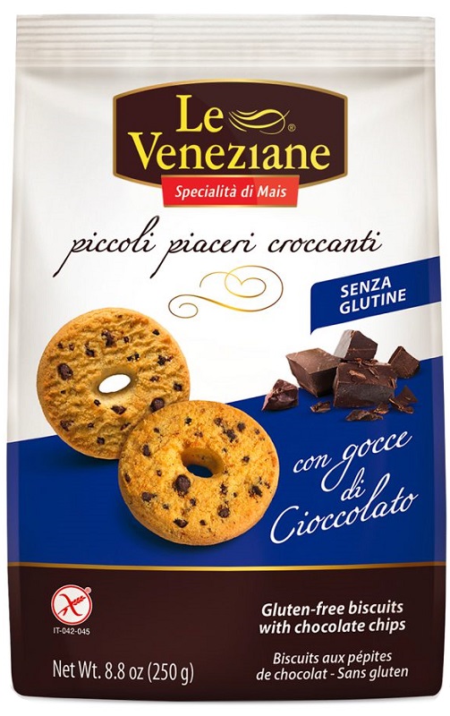 LE VENEZIANE BISCOTTI GOCCE DI CIOCCOLATO 250 G