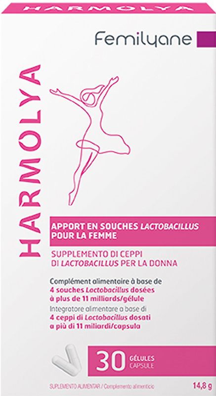 Harmolya Integratore Equilibrio Flora Vaginale 30 Capsule