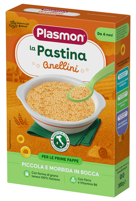 PLASMON PASTA ANELLINI 300G