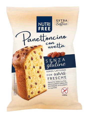 NUTRIFREE PANETTONCINO CON UVETTA 100 G