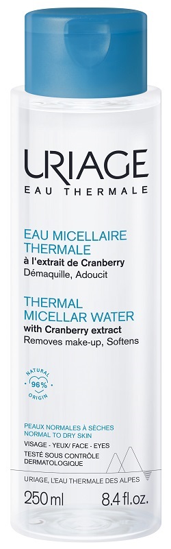 URIAGE EAU MICELLAIRE THERMALE PELLI NORMALI SECCHE 250 ML