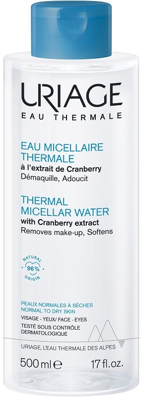 URIAGE EAU MICELLAIRE THERMALE PELLI NORMALI SECCHE 500 ML