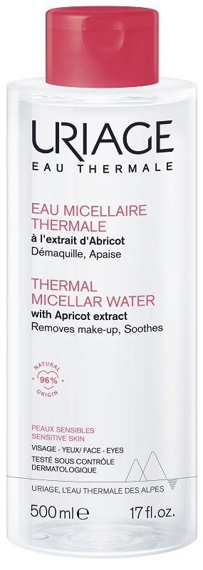 URIAGE EAU MICELLAIRE THERMALE PELLI SECCHE FLACONE 500 ML