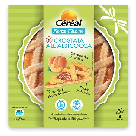 CEREAL SENZA GLUTINE CROSTATA ALBICOCCA 350 G