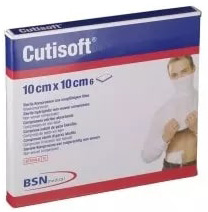GARZA IDROFILA COMPRESSA CUTISOFT TESSUTO NON TESSUTO 10X10CM 6 PEZZI