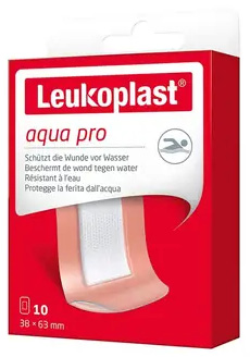 LEUKOPLAST AQUAPRO 63X38 10 PEZZI