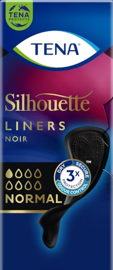 PROTEGGI SLIP NERO INCONTINENZA LEGGERA TENA SILHOUETTE NOIRNORMAL 26 PEZZI