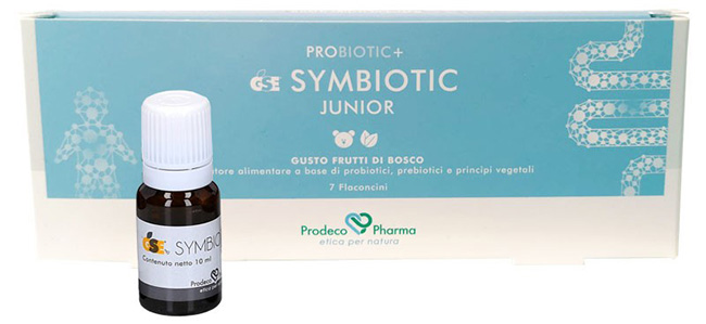 PROBIOTIC+ GSE SYMBYOTIC JUNIOR FRUTTI DI BOSCO 7 FLACONCINI