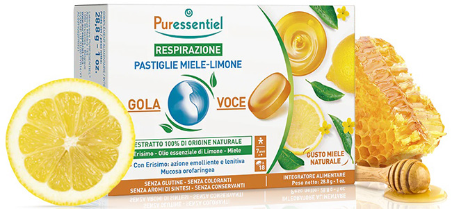 PURESS PASTIGLIE MIELE LIMONE