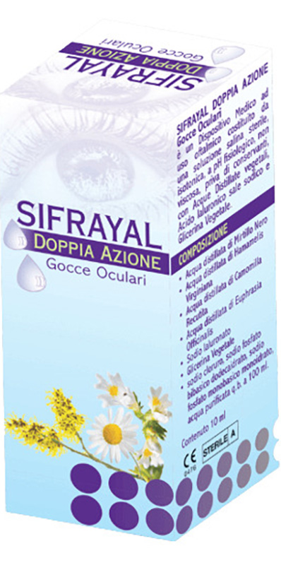 SIFRAYAL DOPPIA AZIONE GOCCE OCULARI 10 ML