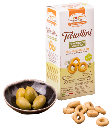 TARALLINI CON SEMI DI FINOCCHIO 180 G