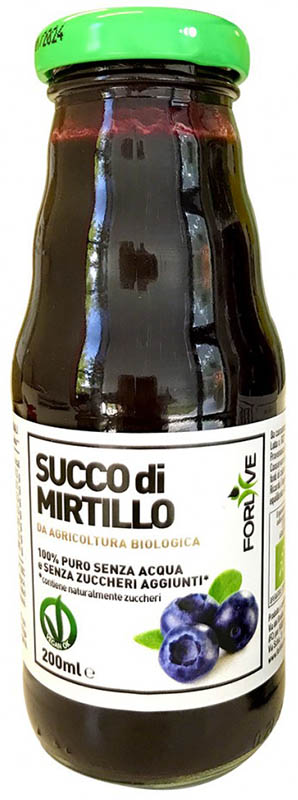 SUCCO DI MIRTILLO 200ML