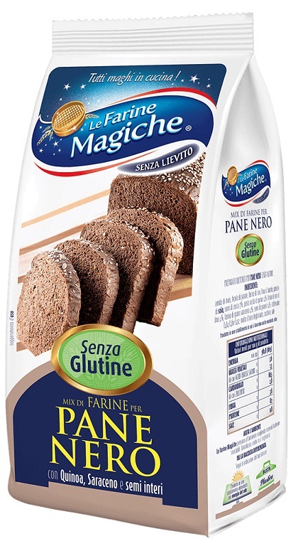 IPAFOOD LE FARINE MAGICHE MIX A BASE DI FARINE PER PANE NERO300 G