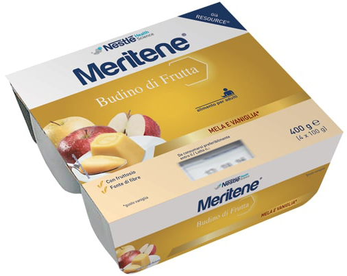 MERITENE BUDINO FRUTTA MELA-VA