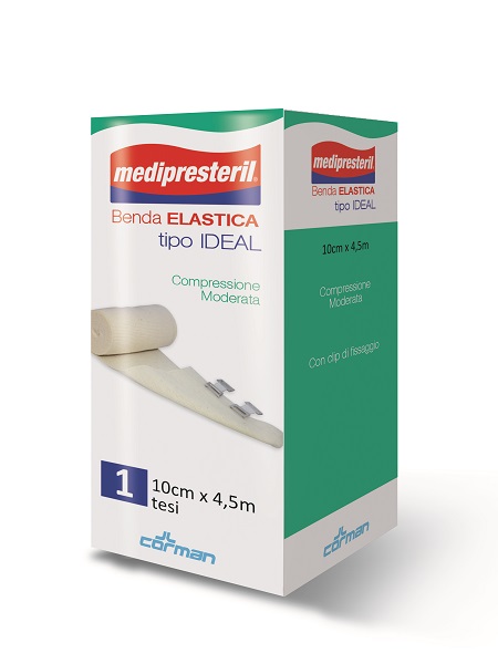 BENDA ELASTICA MEDIPRESTERIL IDEAL CM10X45MT