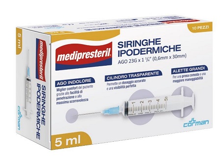 MEDIPRESTERIL SIRINGA 5 ML